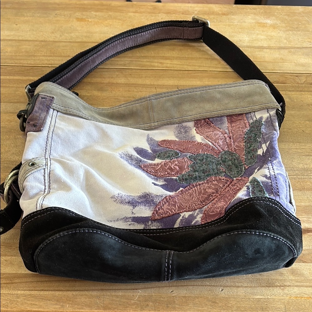 Lucky Brand floral embroidered
